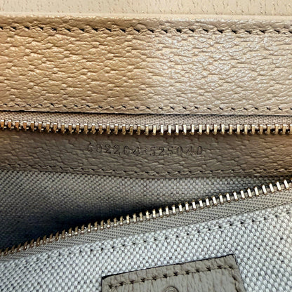 Gucci Horsebit 1955 Small Shoulder Bag GG Supreme Beige Weiß Gold Gucci