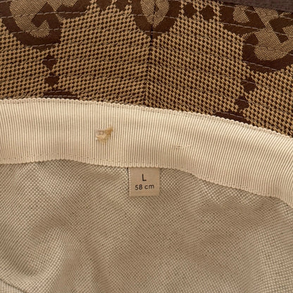 Gucci Jumbo GG Canvas Fischerhut Braun / neuwertig Gucci