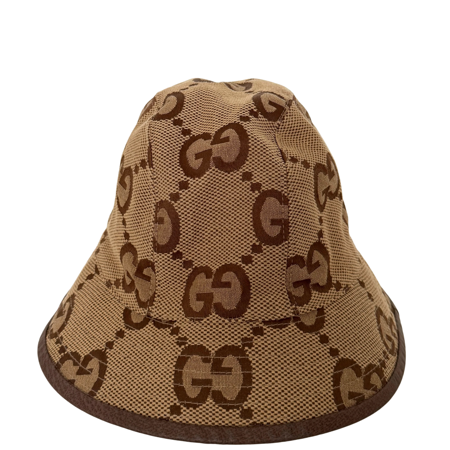 Gucci Jumbo GG Canvas Fischerhut Braun / neuwertig Gucci