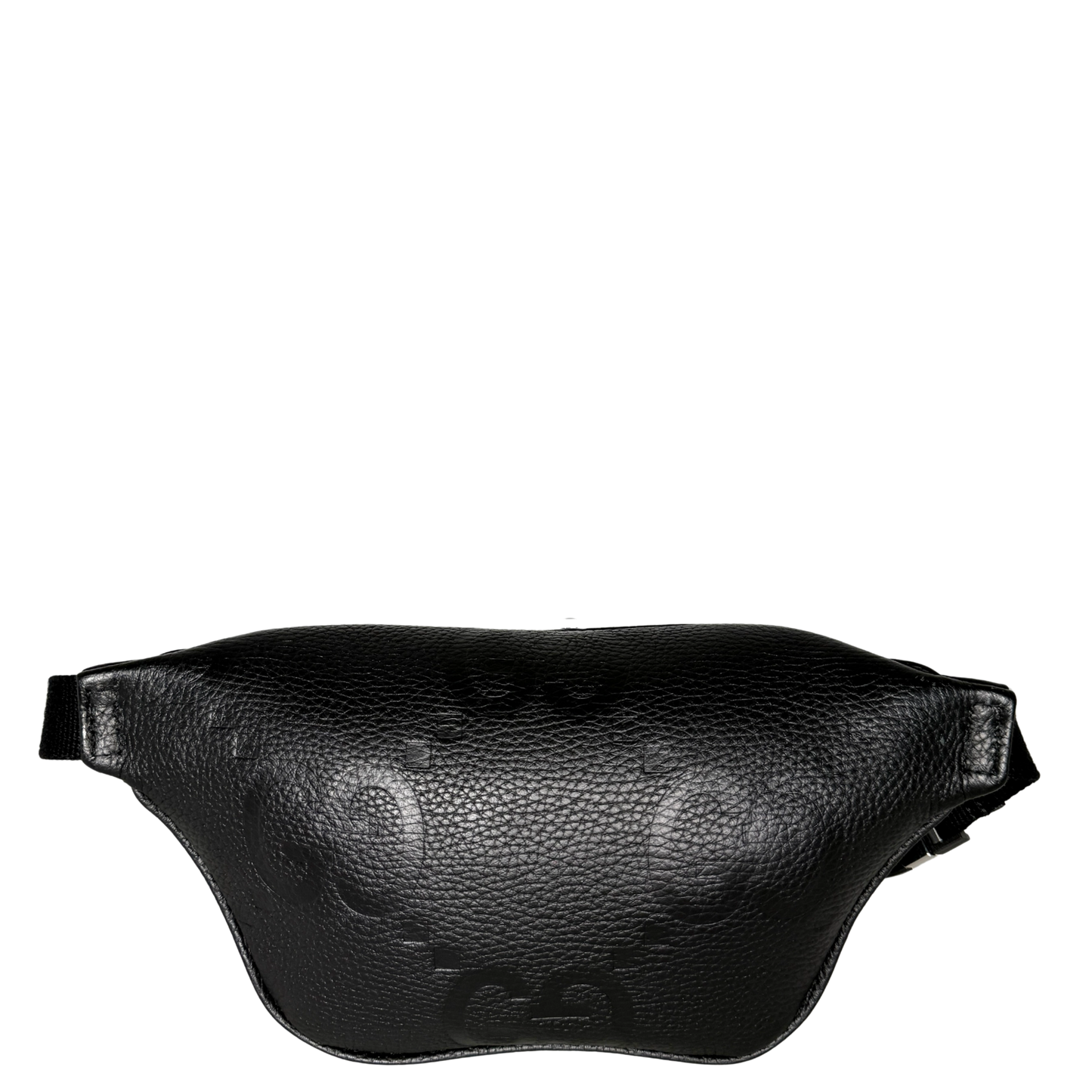 Gucci Kleine Gürteltasche mit Jumbo GG Schwarz / sehr gut Gucci