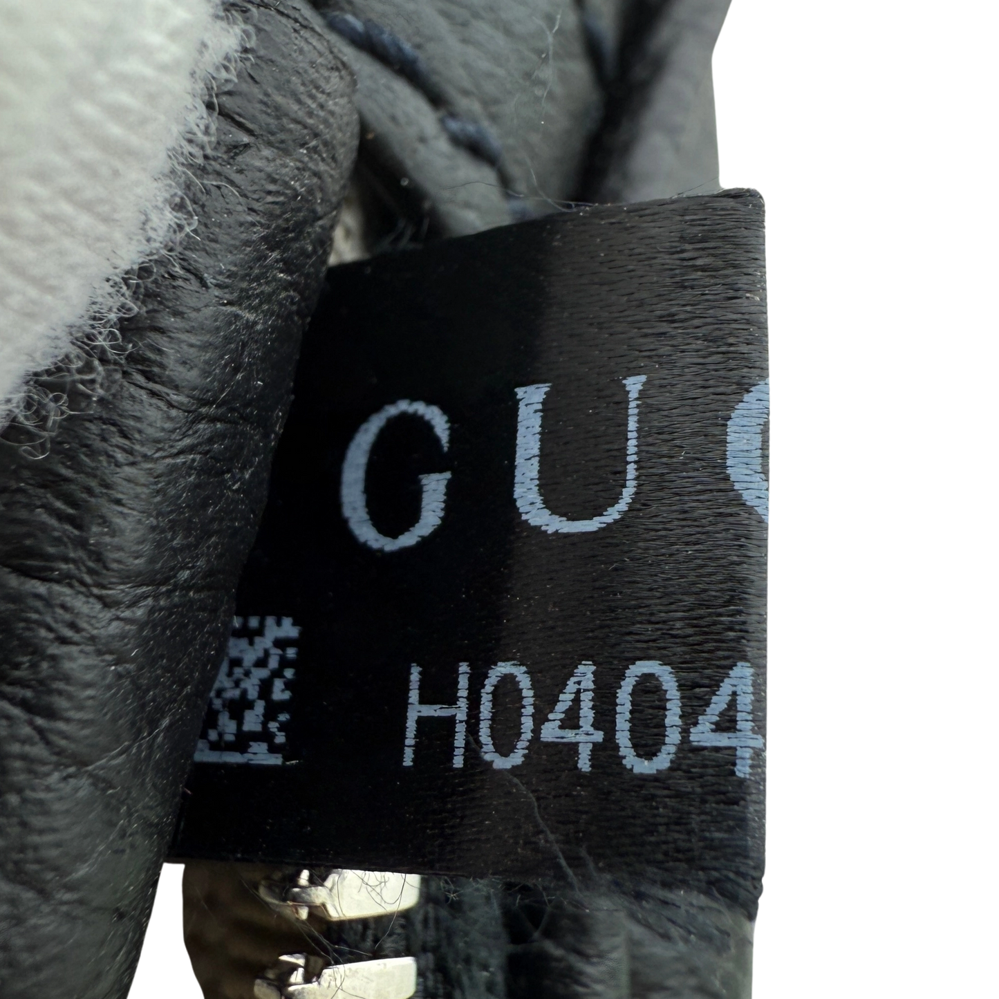 Gucci Kleine Gürteltasche mit Jumbo GG Schwarz / sehr gut Gucci