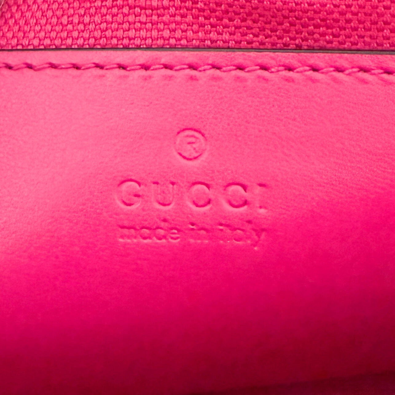 Gucci GG Marmont Camera Bag Small Pink / sehr gut Gucci