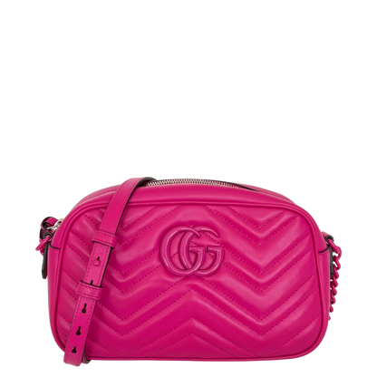 Gucci GG Marmont Camera Bag Small Pink / sehr gut Gucci