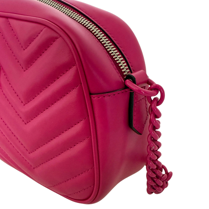 Gucci GG Marmont Camera Bag Small Pink / sehr gut Gucci