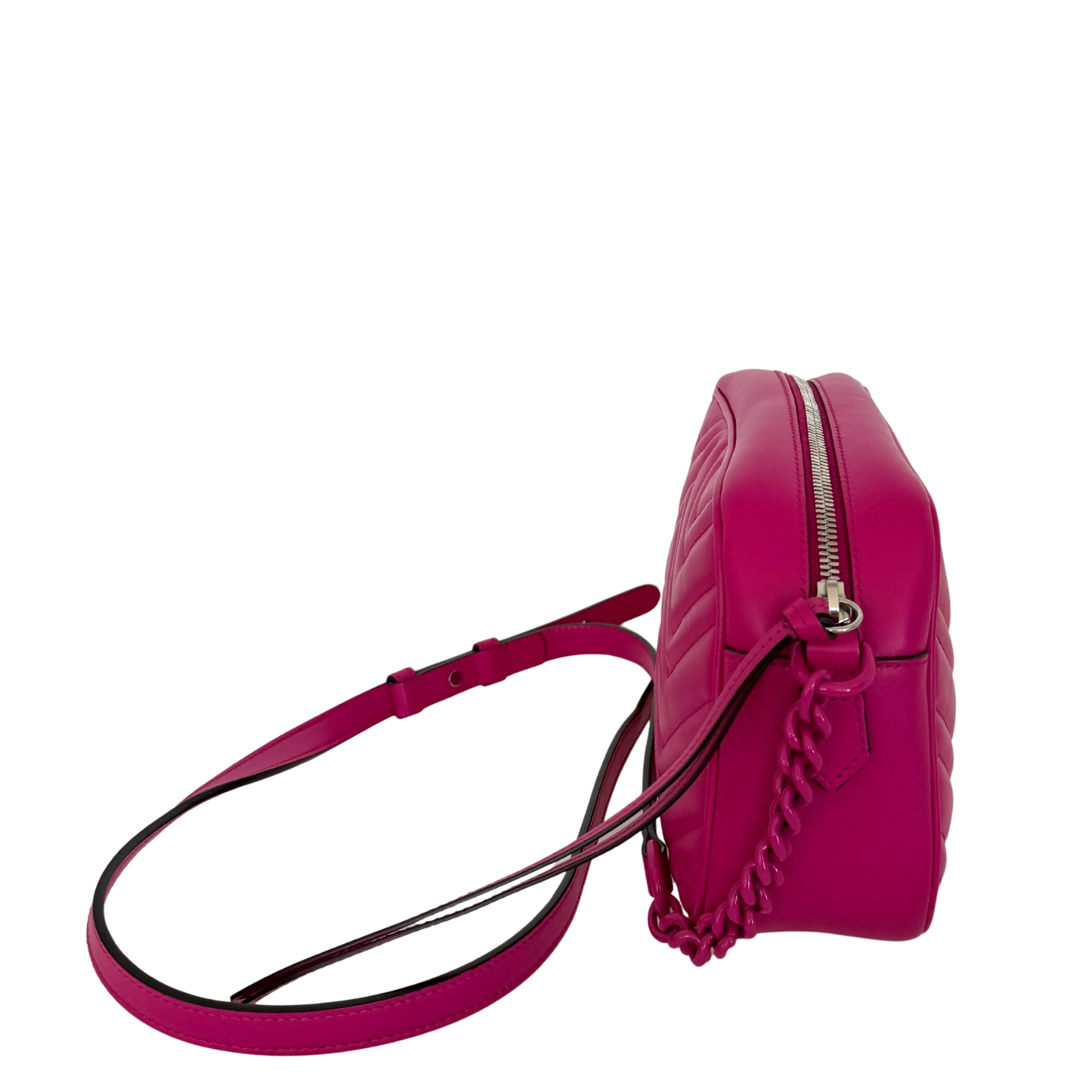 Gucci GG Marmont Camera Bag Small Pink / sehr gut Gucci