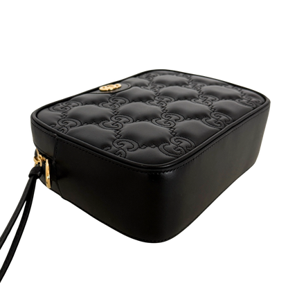 Gucci GG Matelassé Umhängetasche Schwarz / sehr gut Gucci