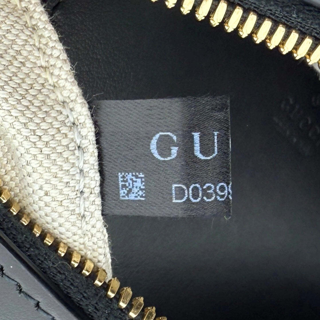 Gucci GG Matelassé Umhängetasche Schwarz / sehr gut Gucci