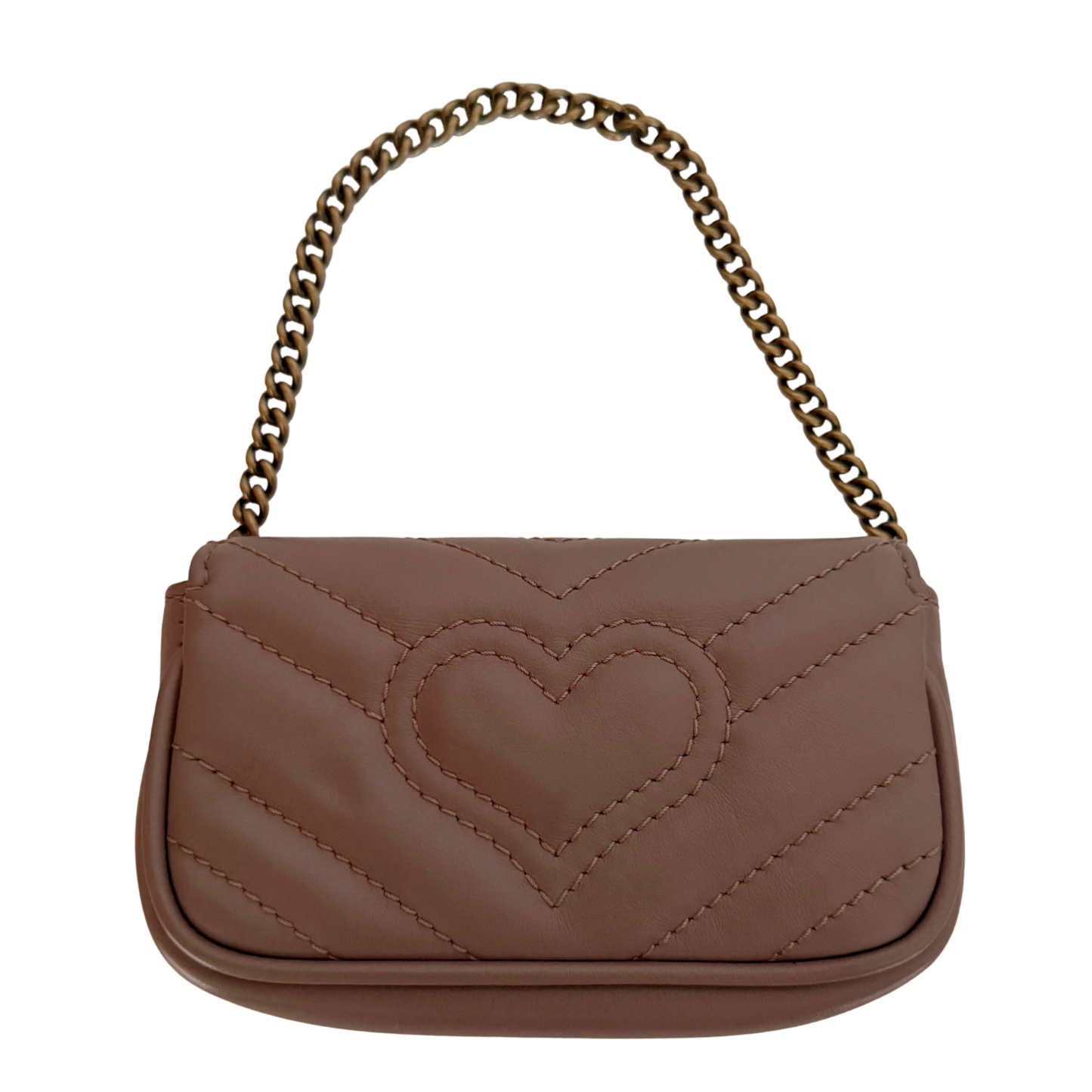 Gucci GG Marmont Matelasse Micro Bag Dusty Pink / neuwertig Gucci