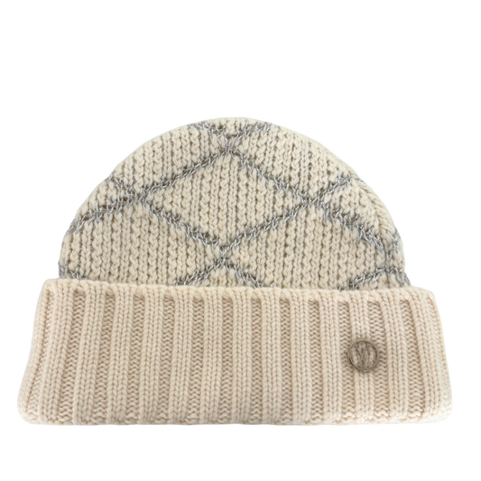 Louis Vuitton Strickmütze Beanie Beige  / sehr gut Louis Vuitton