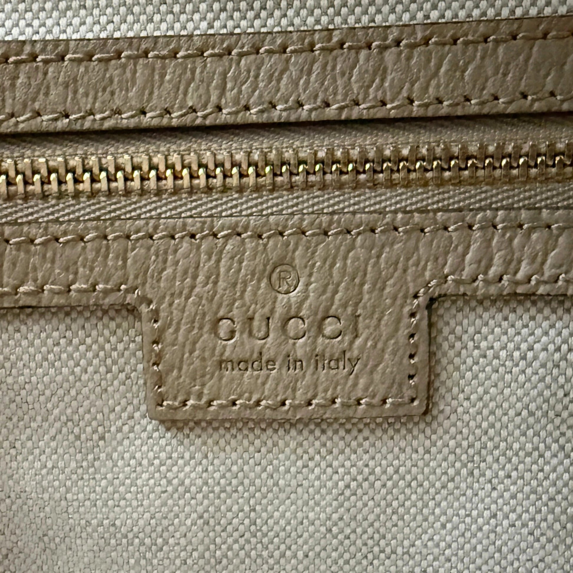 Gucci Großer Ophidia Shopper Beige / neuwertig Gucci