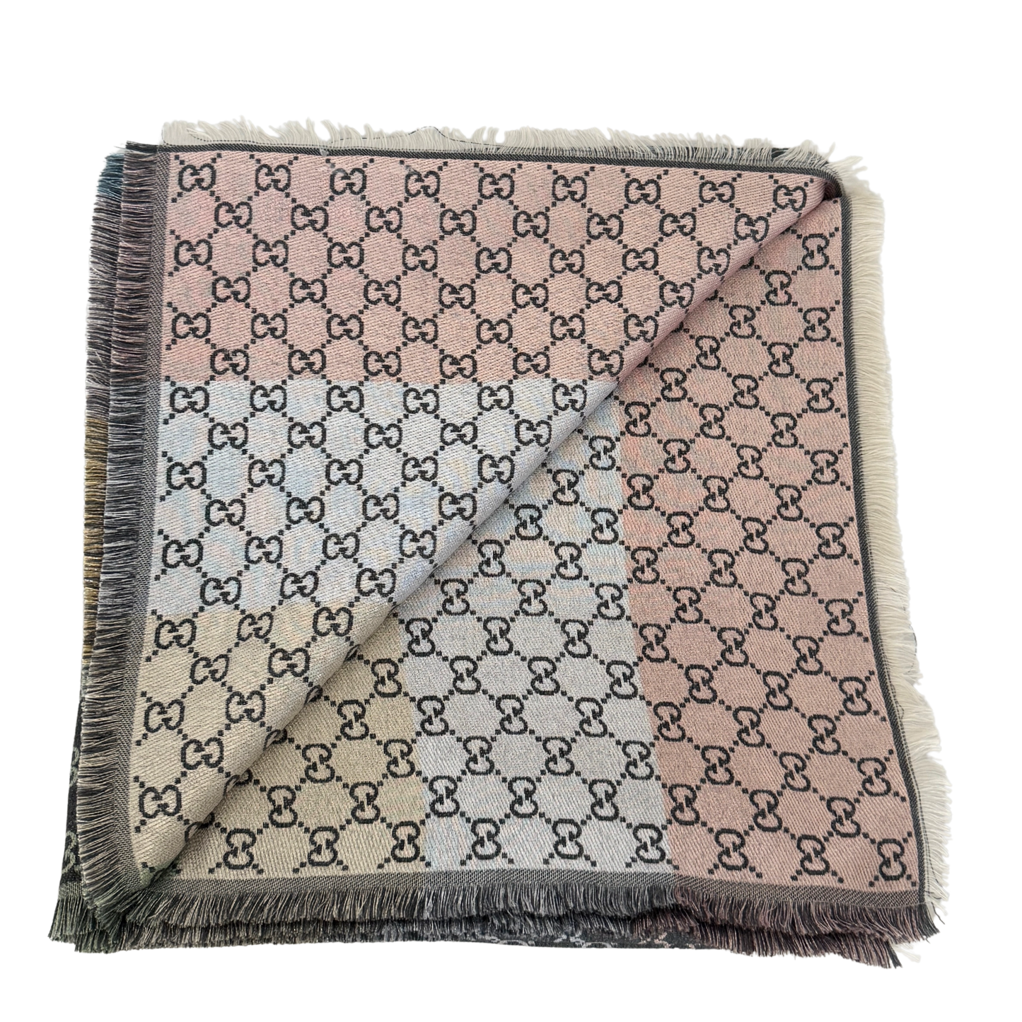 Gucci GG Rainbow Schal Multicolor / sehr gut Gucci