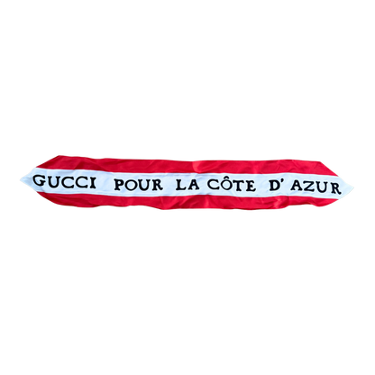 Gucci Pour La Cote Dazur Tuch Rot / gut Gucci