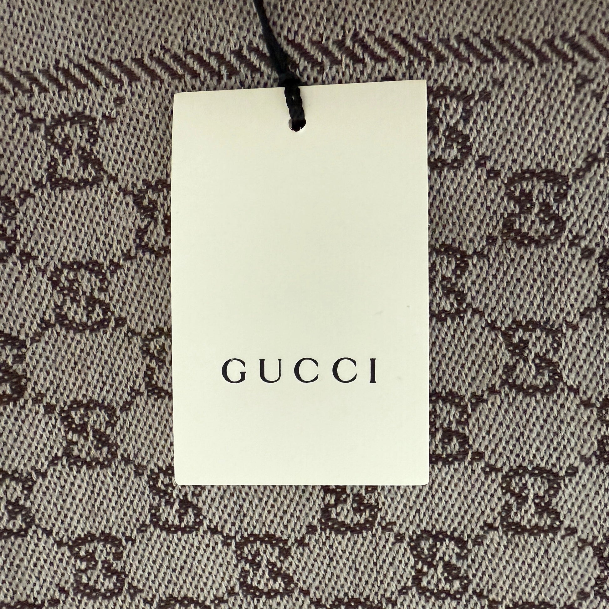 Gucci Schal aus Wolle Braun / ungetragen Gucci