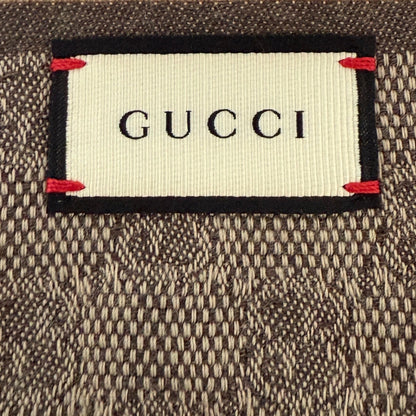 Gucci GG Schal aus Wolle und Seide Braun / neuwertig Gucci