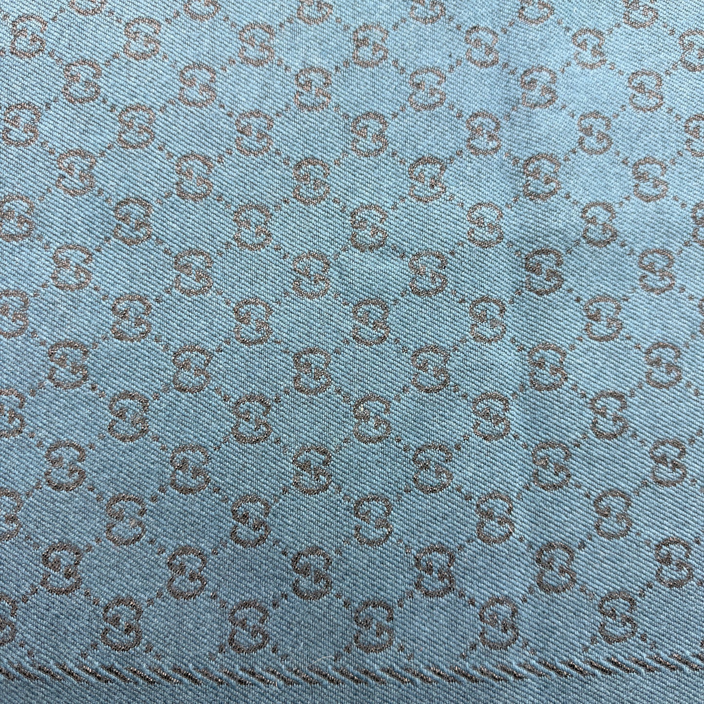 Gucci Schal aus Wolle Türkis / sehr gut Gucci