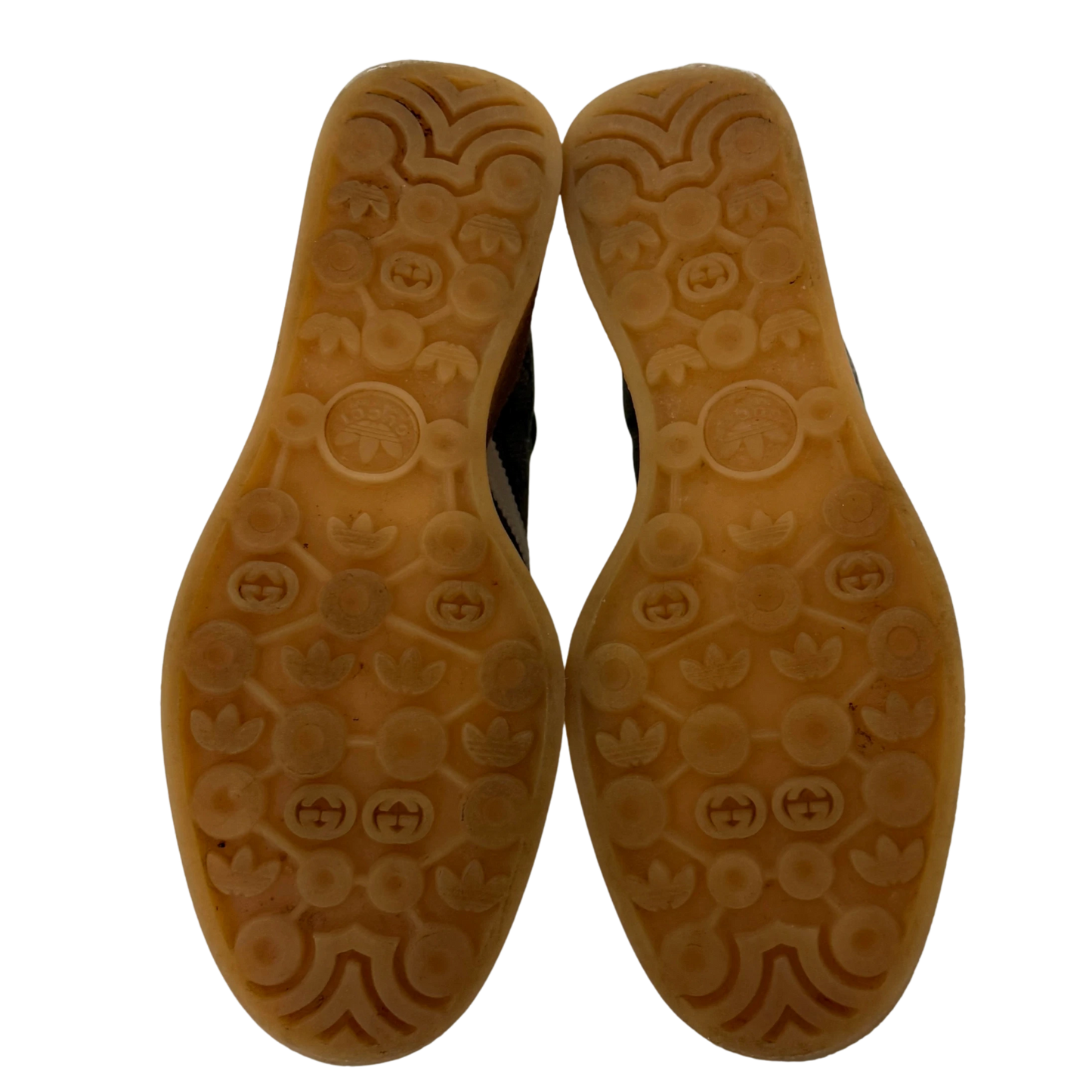 Adidas x Gucci Gazelle Wedge Beige GG Monogram Größe 38 Braun / sehr gut Gucci