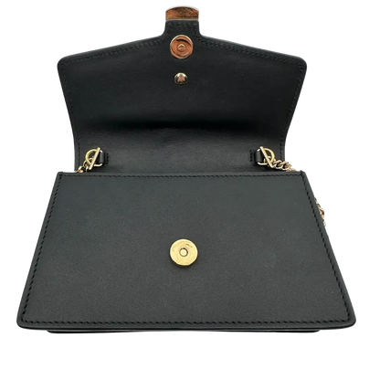 Gucci Super Mini Sylvie Chain Schultertasche Leder / sehr gut Gucci