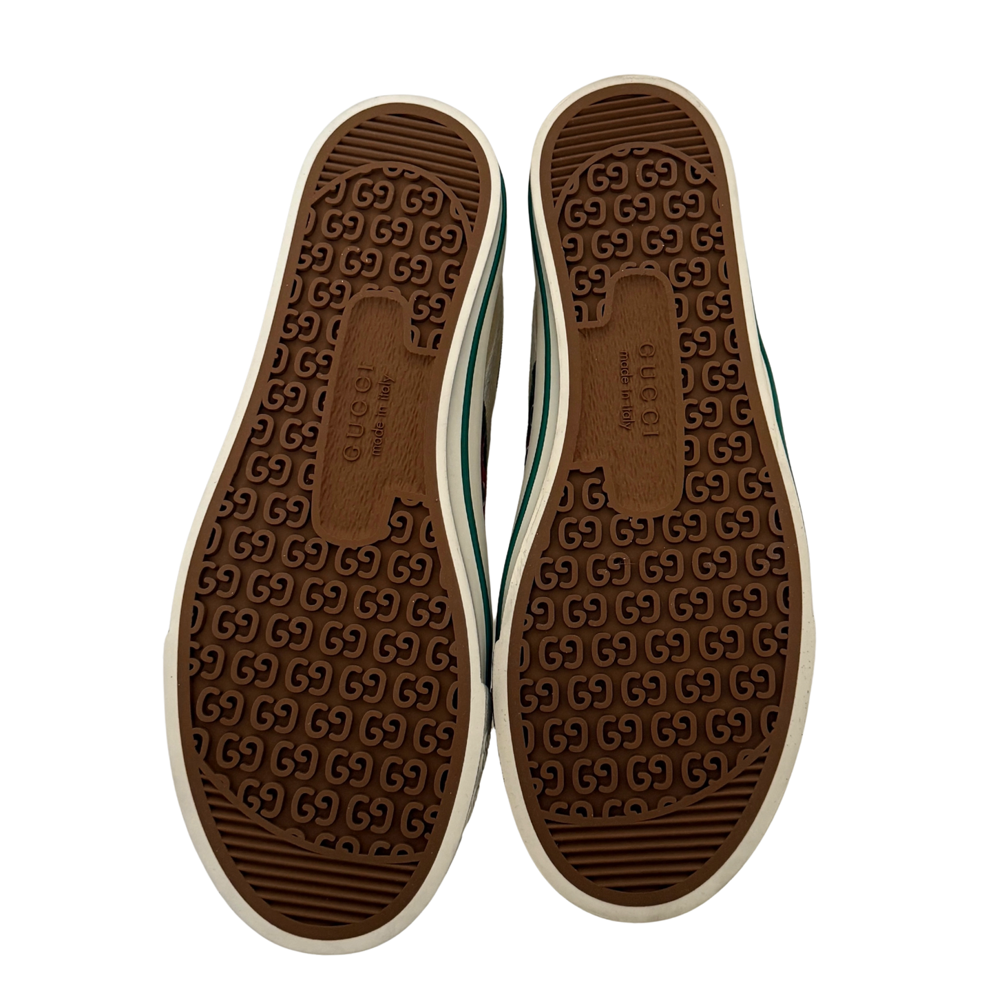 Gucci Tennis 1977 Low-Top-Sneaker Größe 40 Beige Fullset / neuwertig Gucci