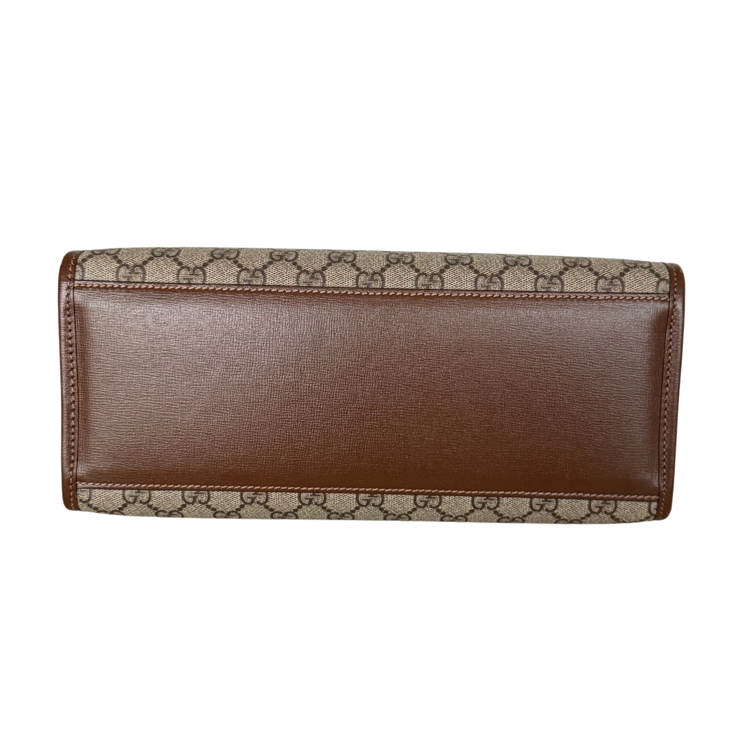 Gucci GG Supreme Monogram Small Tote Bag Braun / sehr gut Gucci