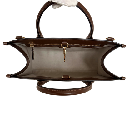 Gucci GG Supreme Monogram Small Tote Bag Braun / sehr gut Gucci