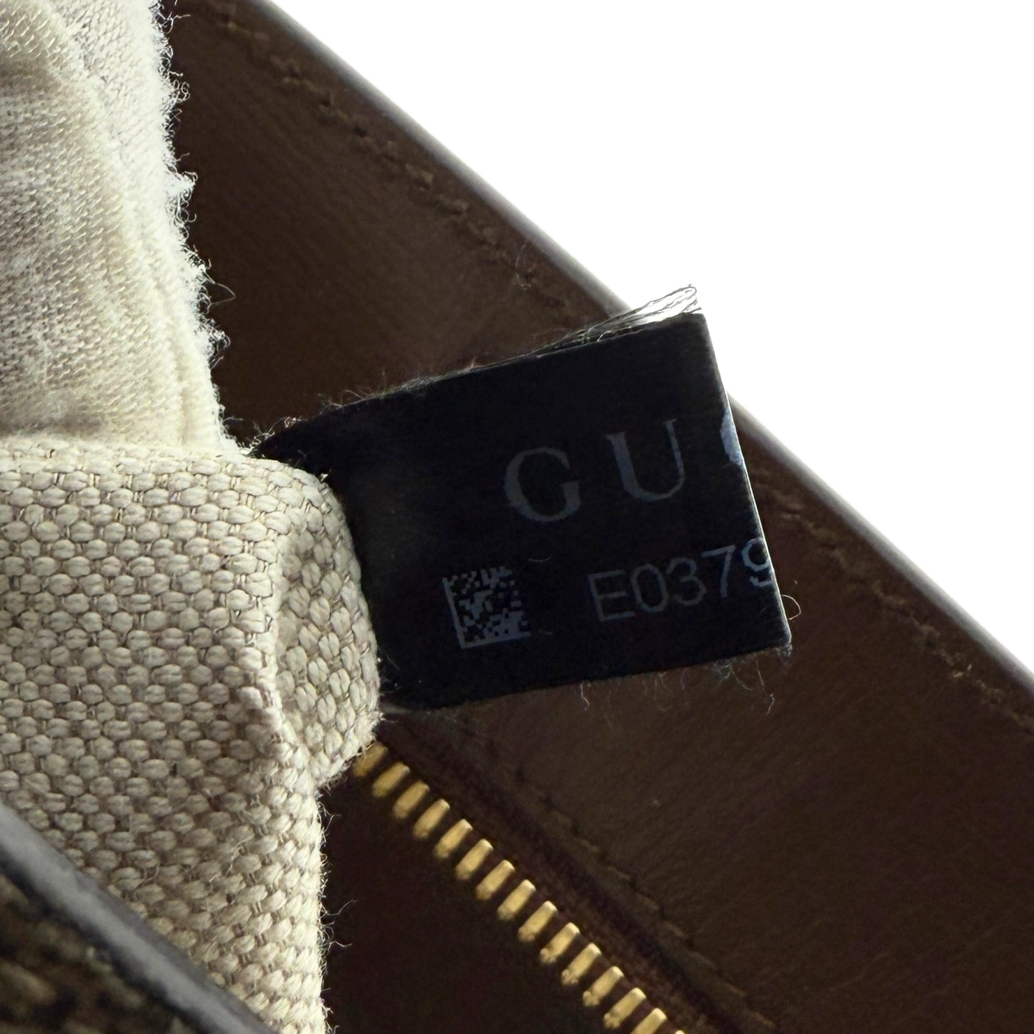 Gucci GG Supreme Monogram Small Tote Bag Braun / sehr gut Gucci