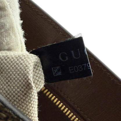 Gucci GG Supreme Monogram Small Tote Bag Braun / sehr gut Gucci