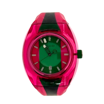 Gucci Sync XXL (Modell YA137103) Pink / gut Echtheitscheck