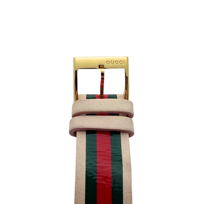 Gucci G-Timeless Unisex-Uhr (Modell YA1264077) Rosa / gut Gucci