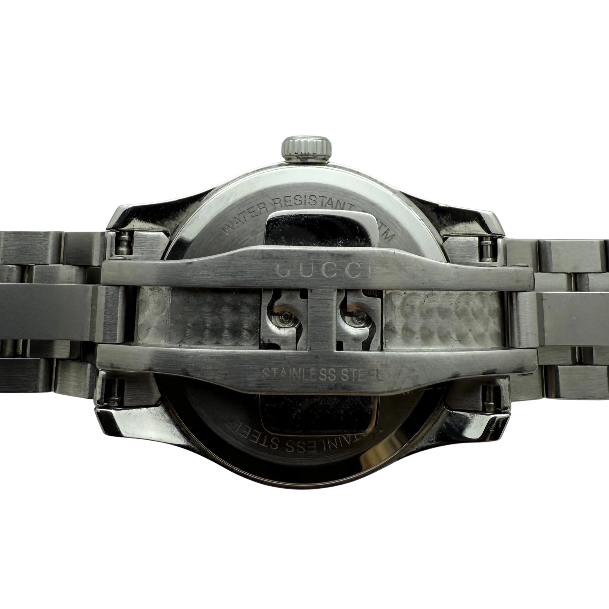 Gucci G-Timeless Damen-Uhr (Modell YA126573) Silber / sehr gut Gucci