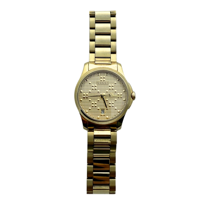 Gucci G-Timeless Damenuhr (YA126553) Gold / sehr gut Gucci