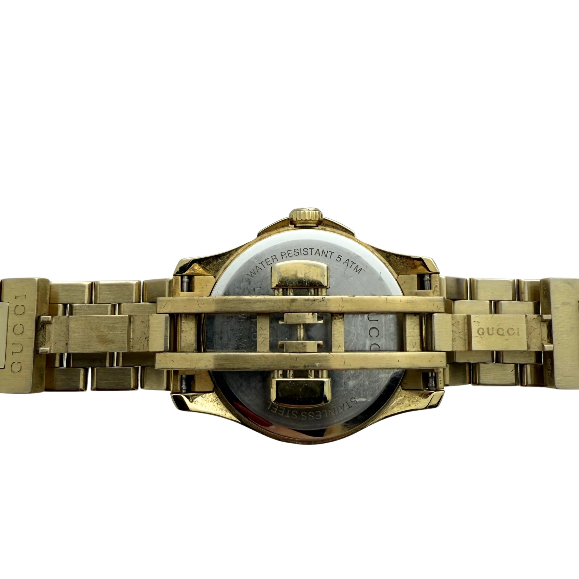 Gucci G-Timeless Damenuhr (YA126553) Gold / sehr gut Gucci