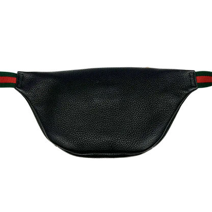 Gucci Print Belt Bag Bauchtasche Vintage Logo klein schwarz / sehr gut Gucci