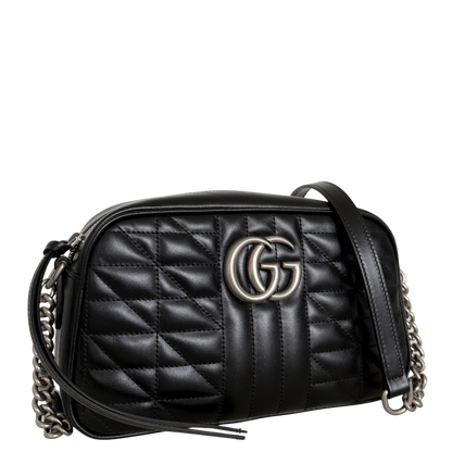 Gucci GG Marmont Kleine Camera Bag Schwarz / neuwertig Gucci