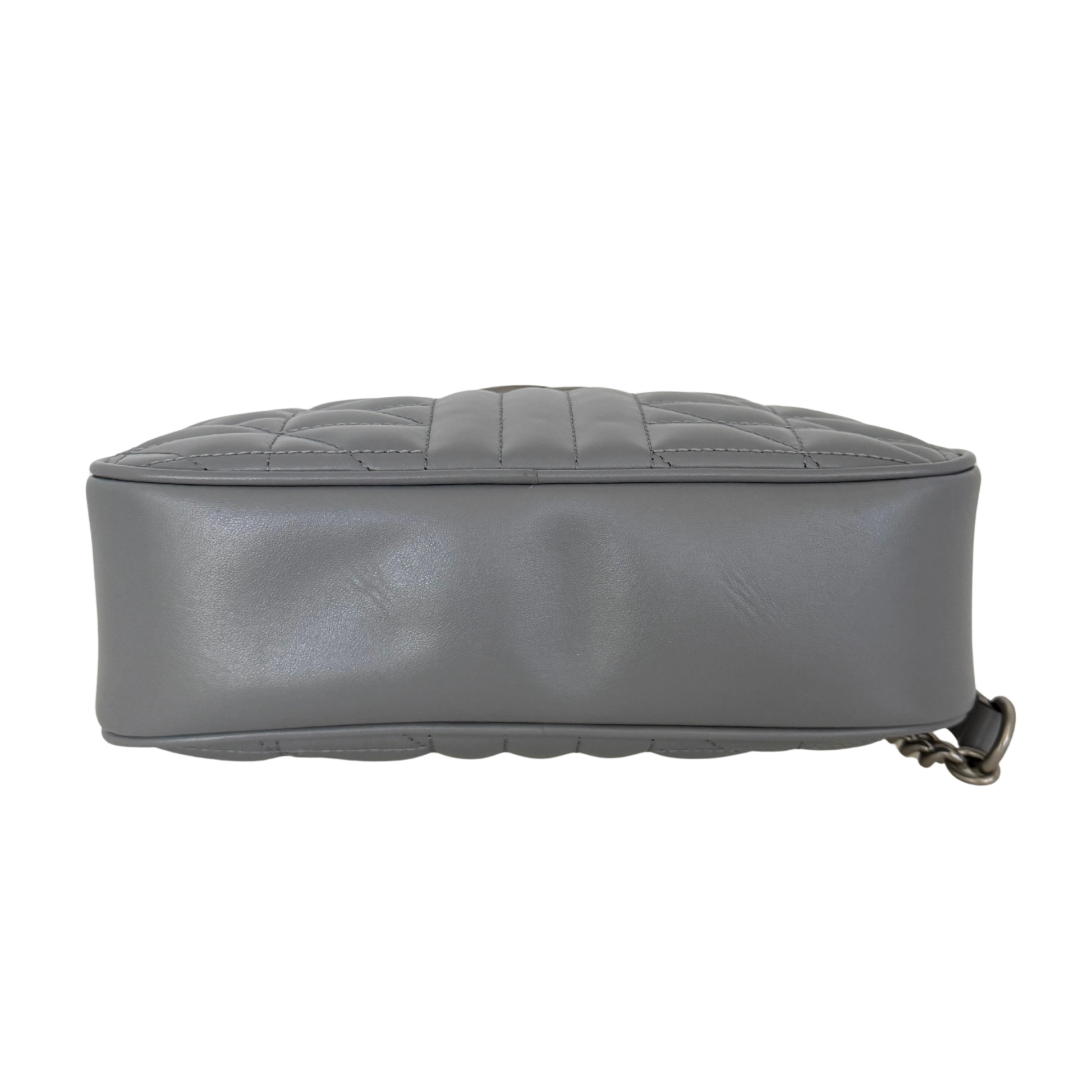 Gucci GG Marmont Umhängetasche Grau / sehr gut Gucci