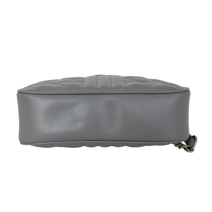 Gucci GG Marmont Umhängetasche Grau / sehr gut Gucci