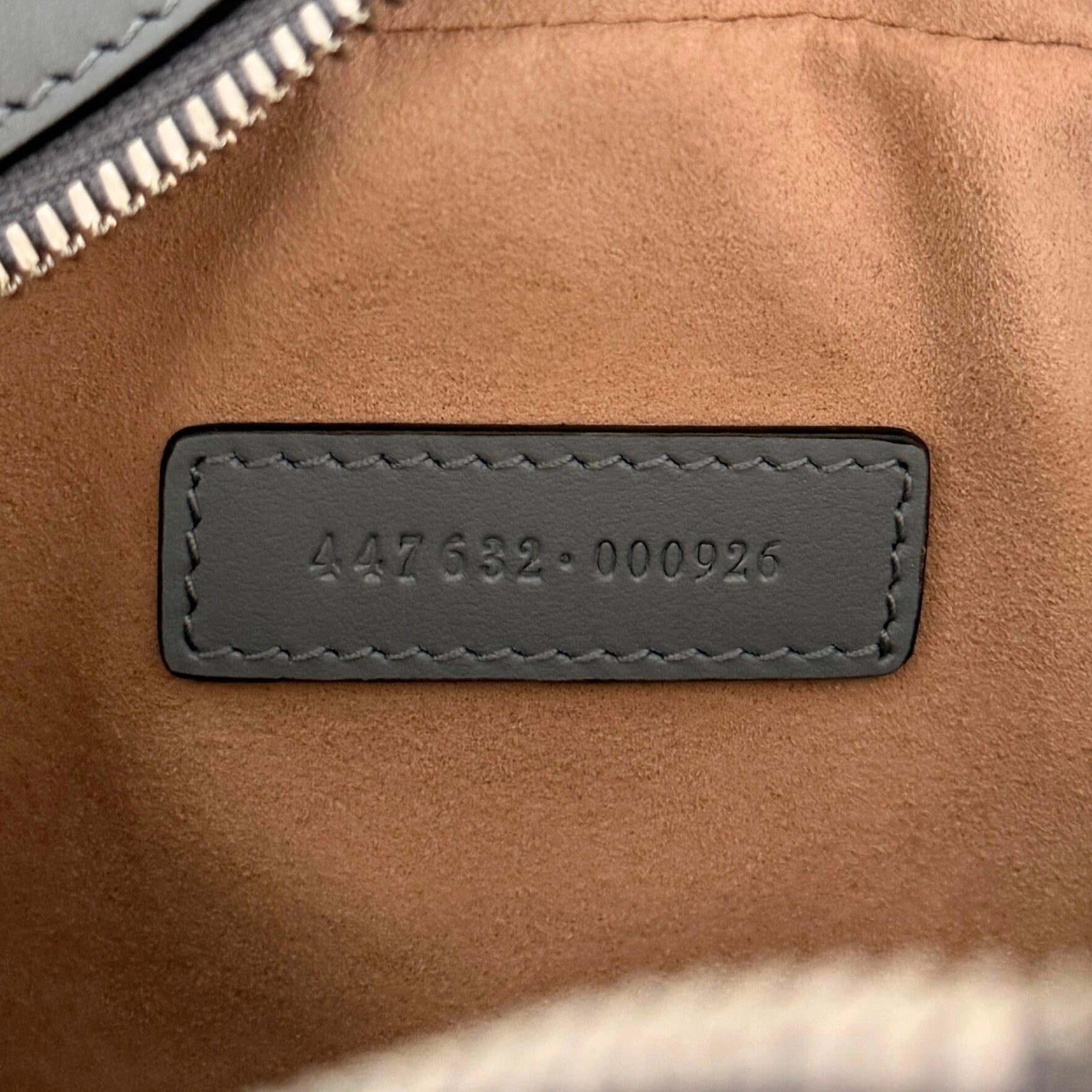 Gucci GG Marmont Umhängetasche Grau / sehr gut Gucci