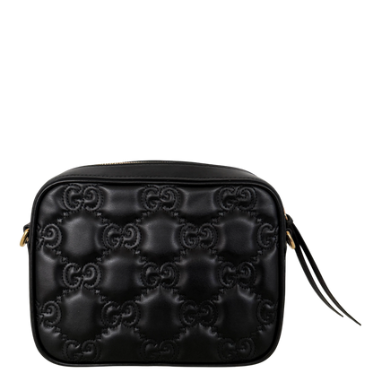 Gucci GG Matelassé Umhängetasche Schwarz / sehr gut Gucci