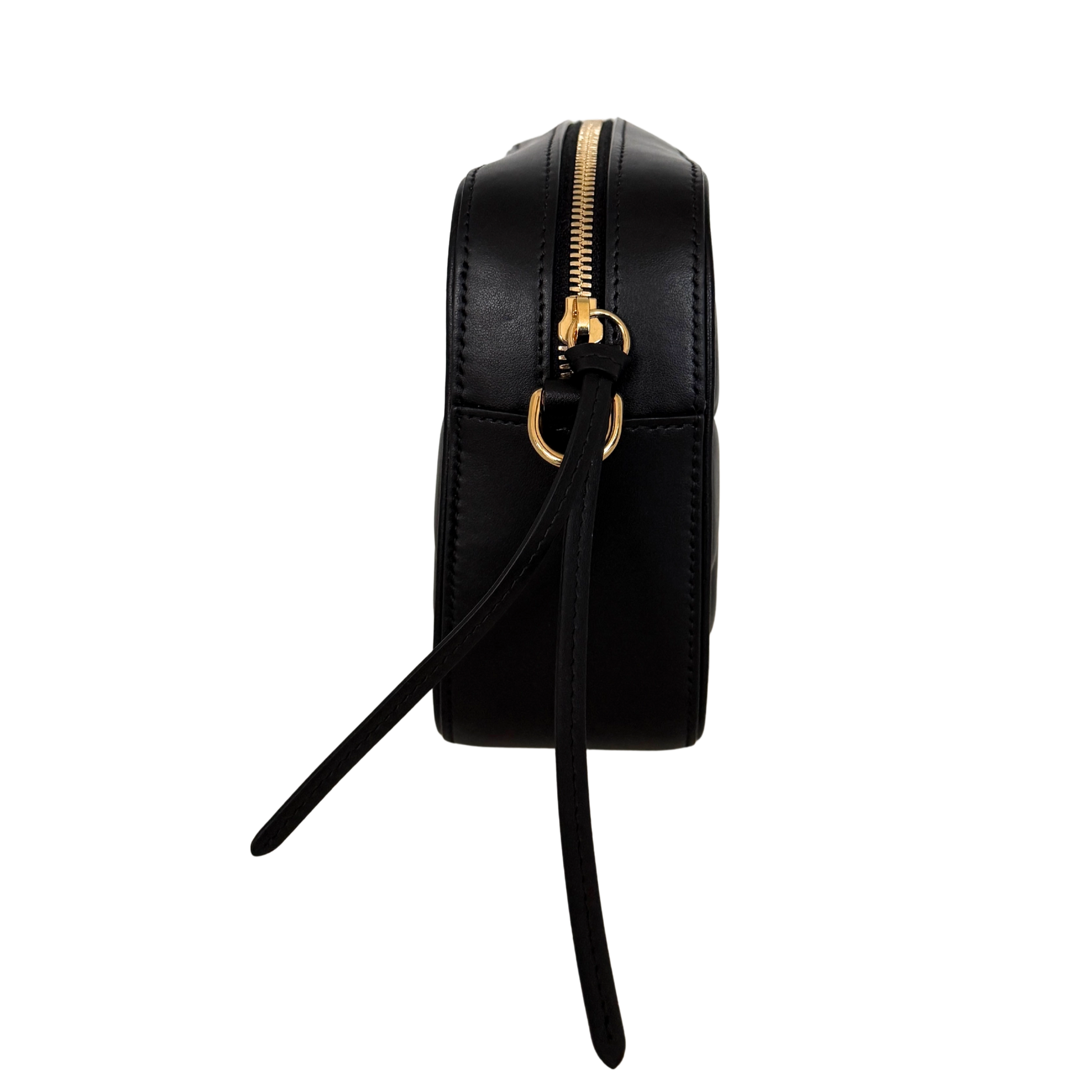 Gucci GG Matelassé Umhängetasche Schwarz / sehr gut Gucci