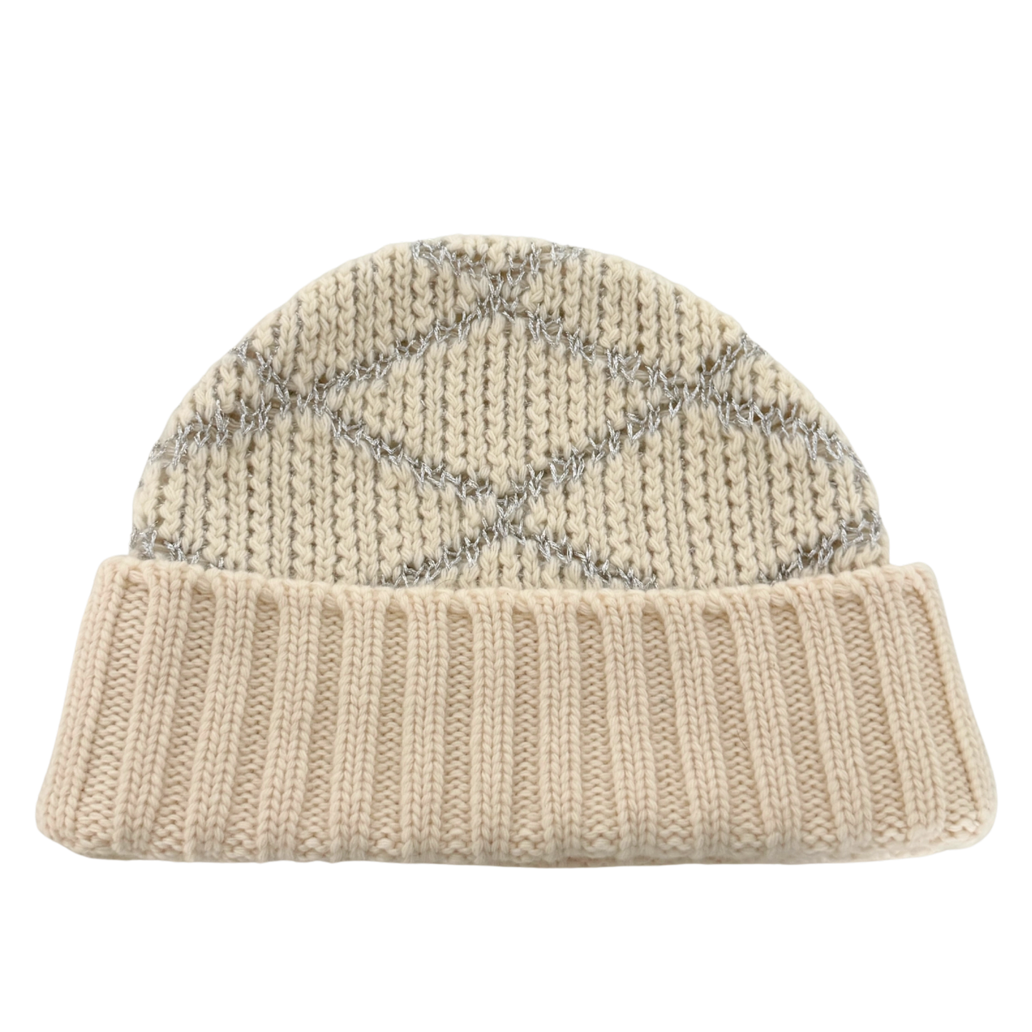 Louis Vuitton Strickmütze Beanie Beige  / sehr gut Louis Vuitton