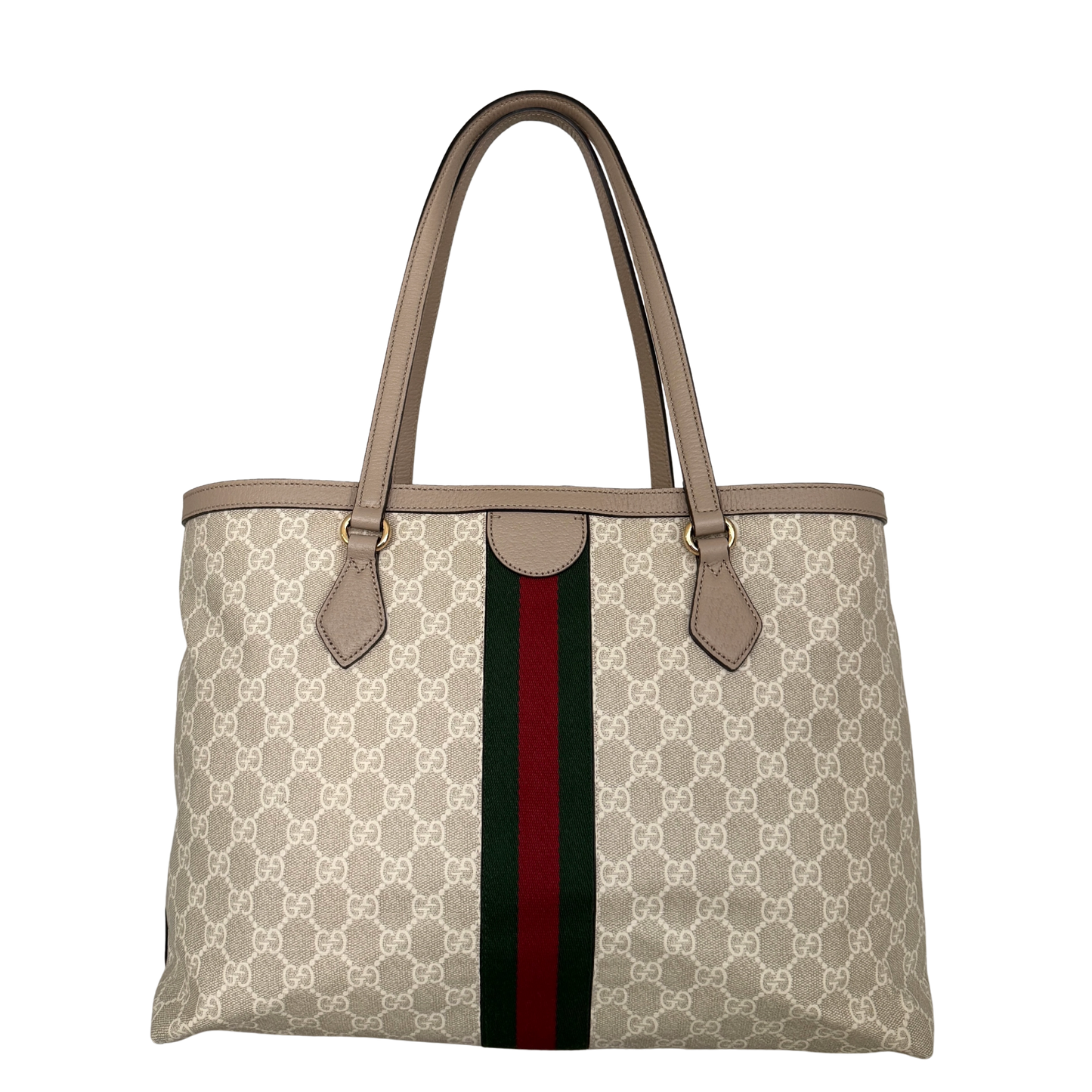 Gucci Großer Ophidia Shopper Beige / neuwertig Gucci