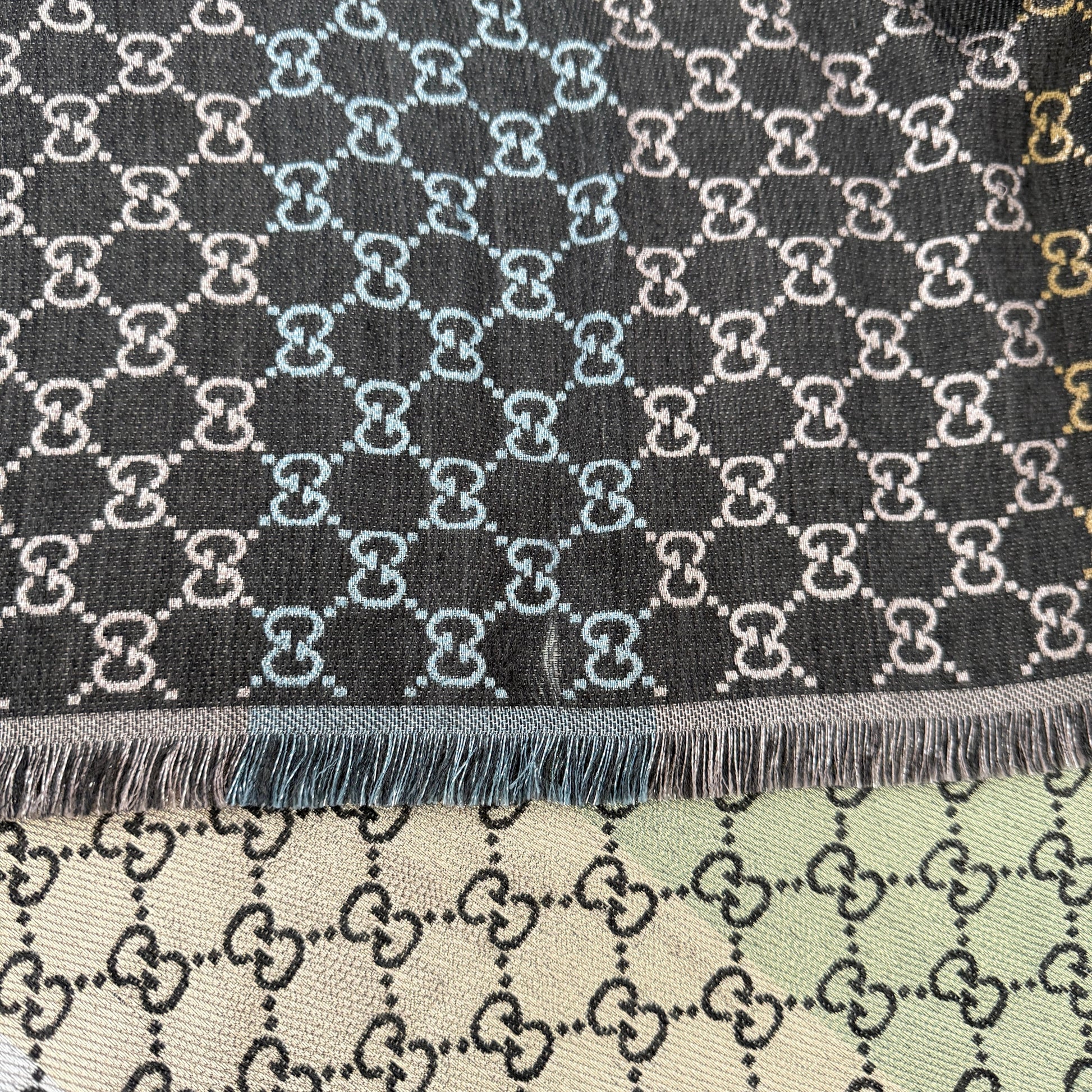 Gucci GG Rainbow Schal Multicolor / sehr gut Gucci
