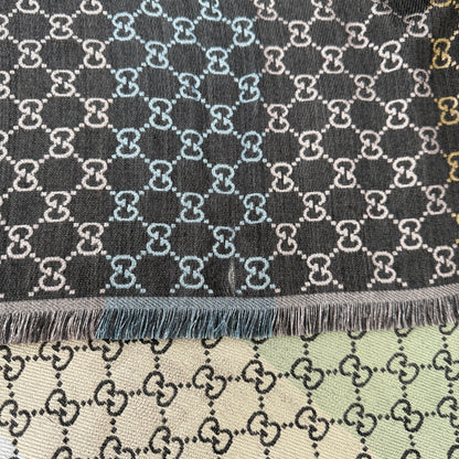 Gucci GG Rainbow Schal Multicolor / sehr gut Gucci