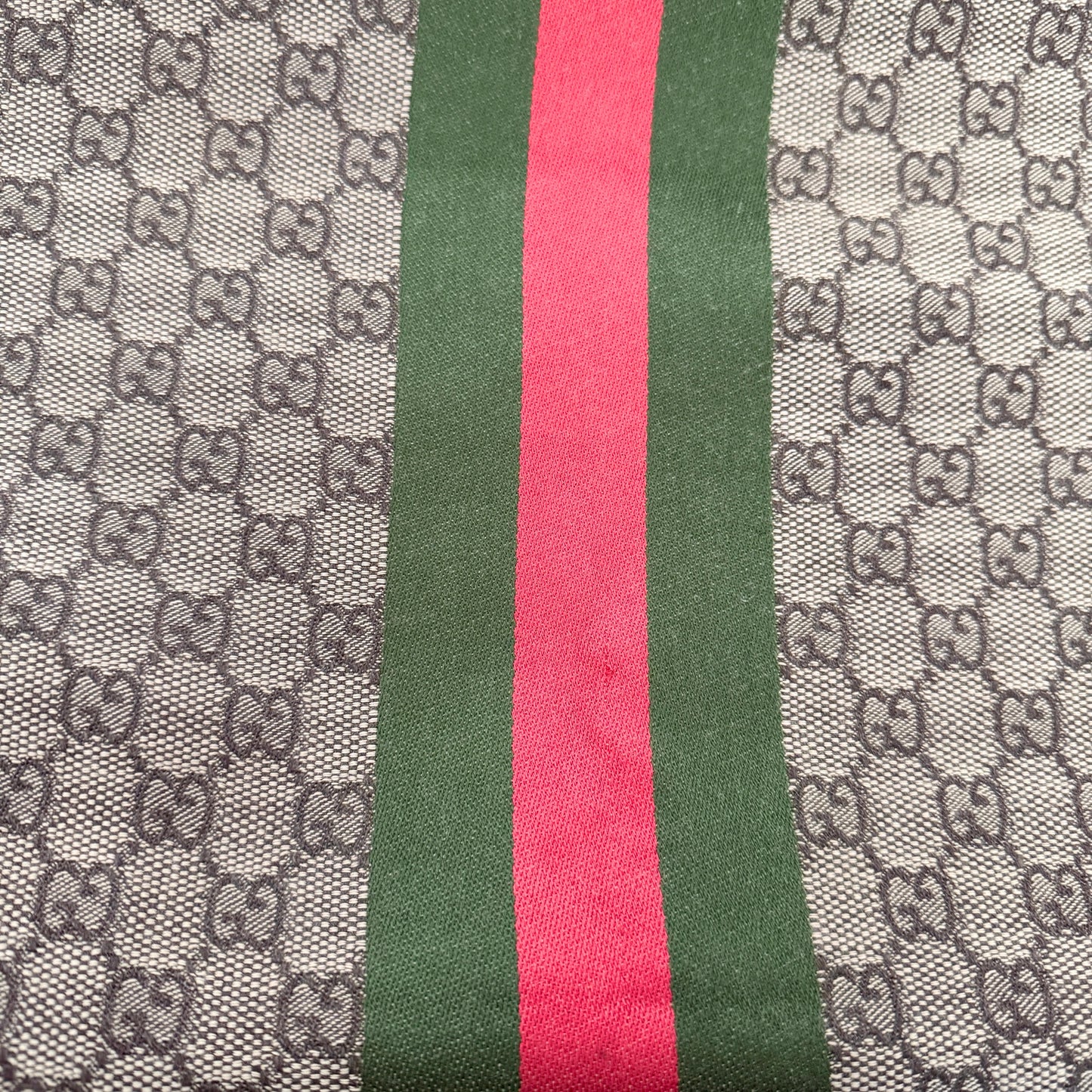 Gucci GG Schal aus Wolle und Seide Braun / neuwertig Gucci