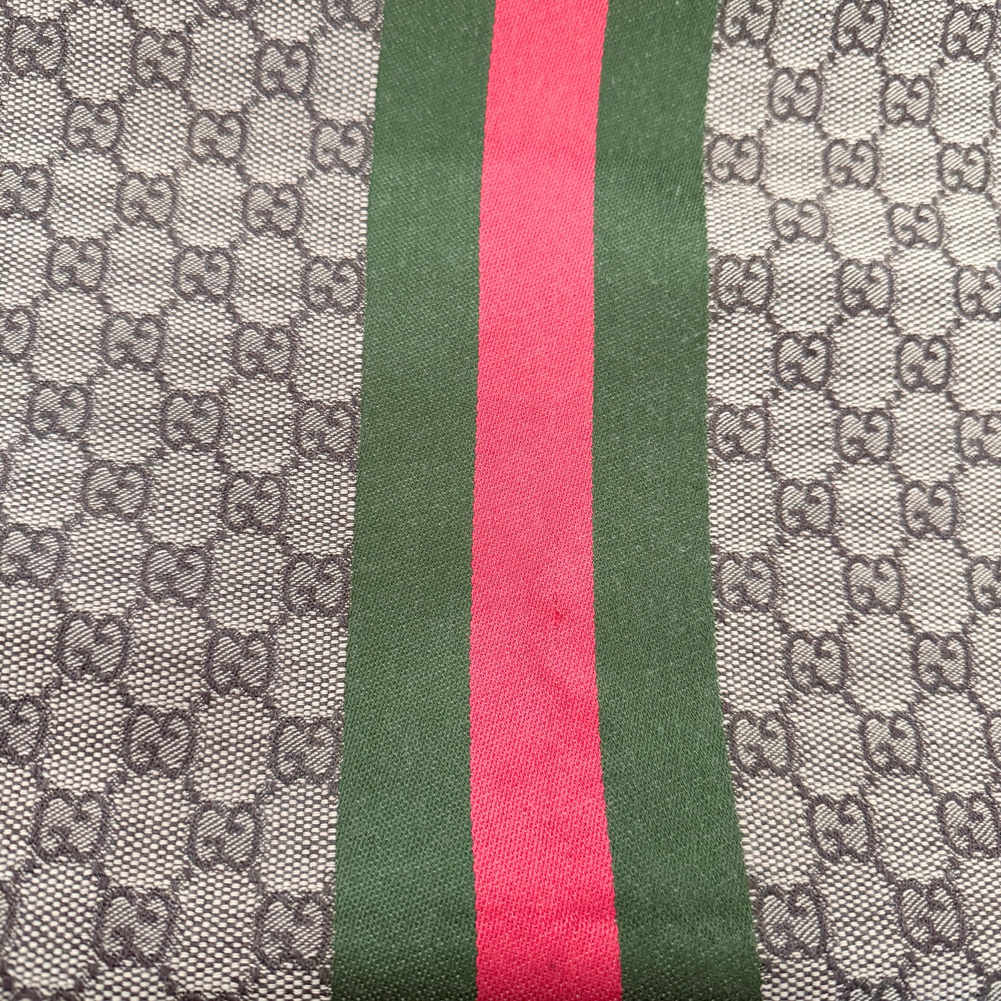 Gucci GG Schal aus Wolle und Seide Braun / neuwertig Gucci