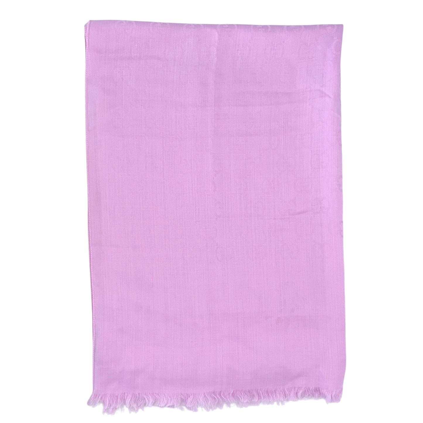 Gucci Schal aus Wolle und Seide Rosa / sehr gut Gucci