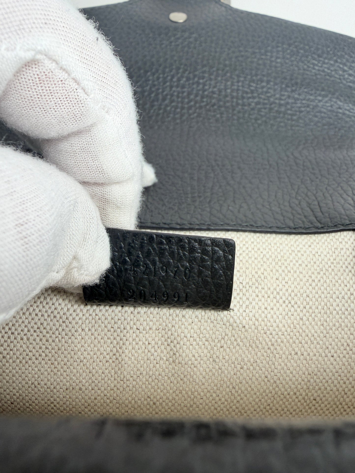Gucci kleine Dionysus Tasche Kalbsleder schwarz Gucci