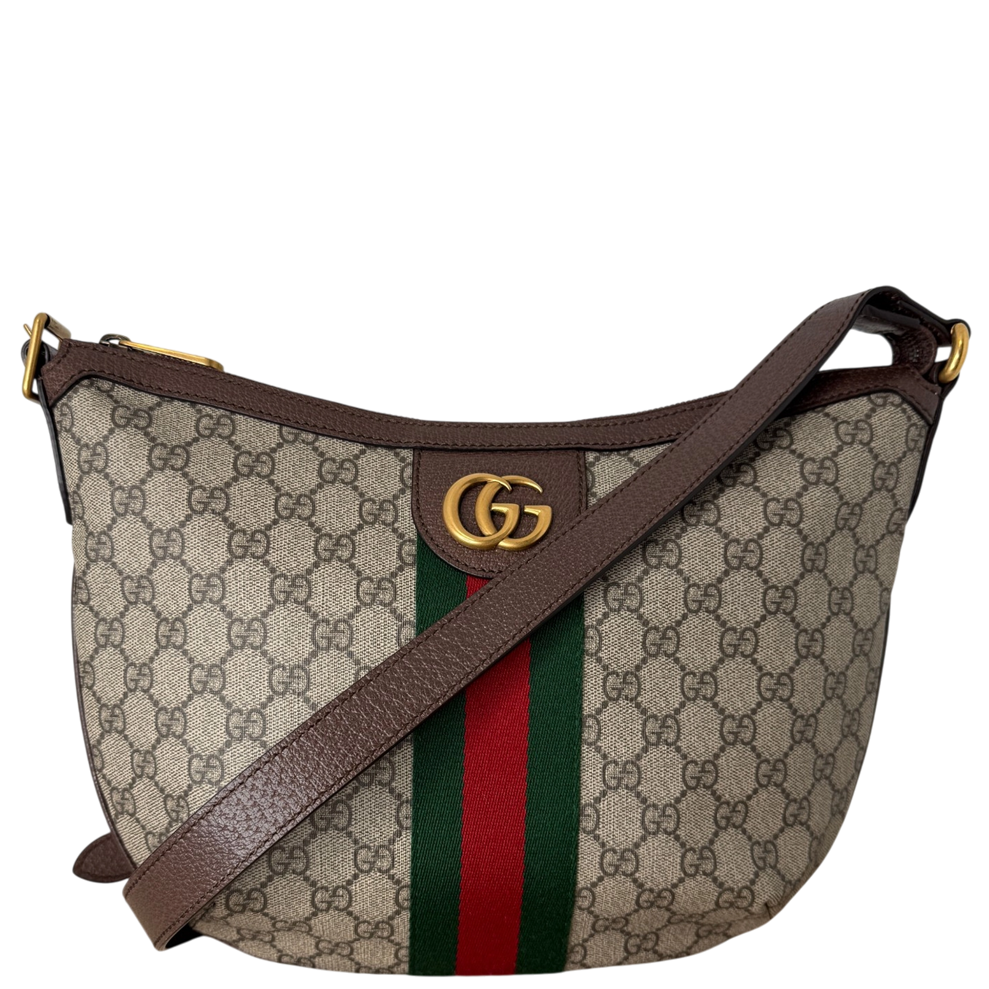 Gucci kleine Ophidia Half Moon Hobo Bag / neuwertig Gucci