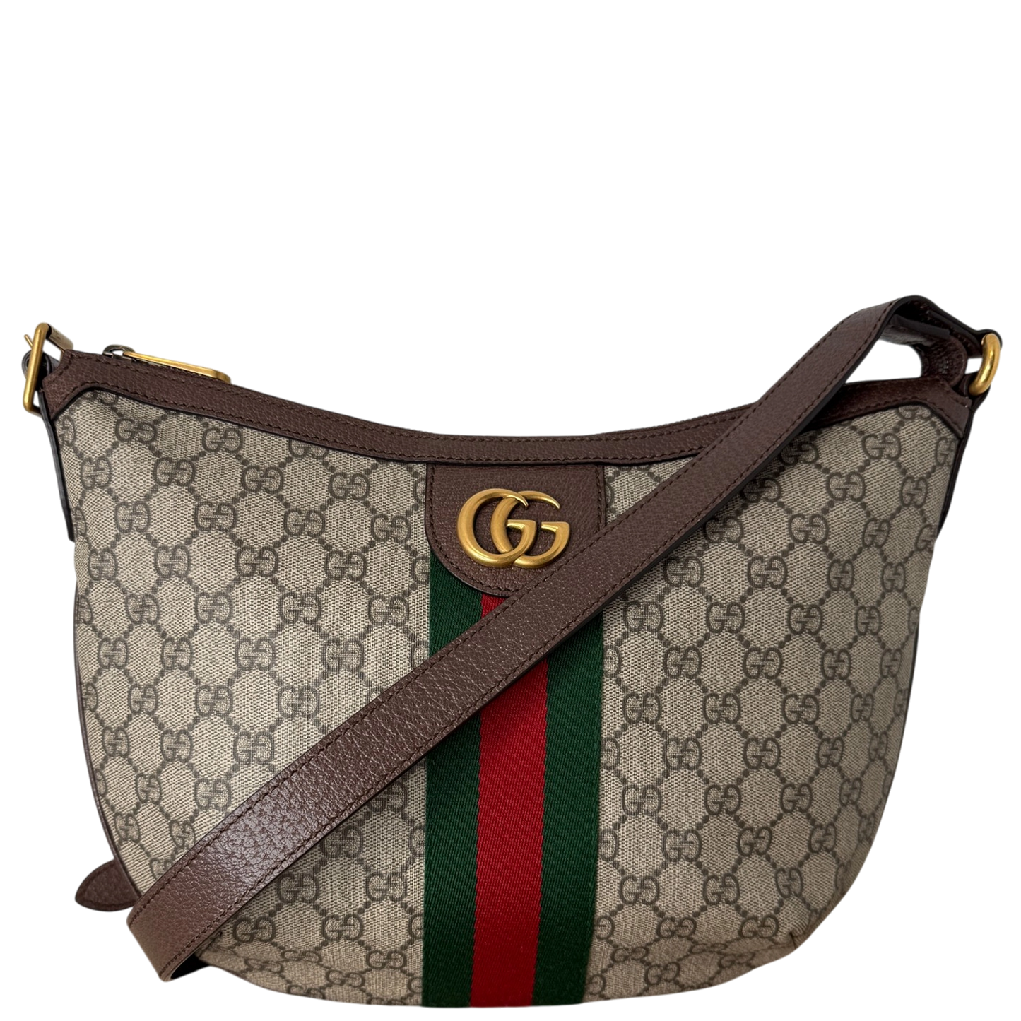 Gucci kleine Ophidia Half Moon Hobo Bag / neuwertig Gucci