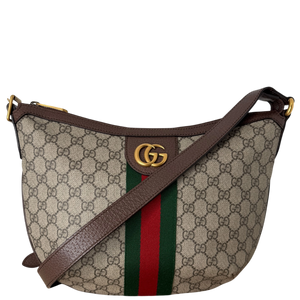 Gucci kleine Ophidia Half Moon Hobo Bag / neuwertig