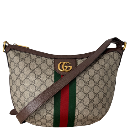 Gucci kleine Ophidia Half Moon Hobo Bag / neuwertig Gucci
